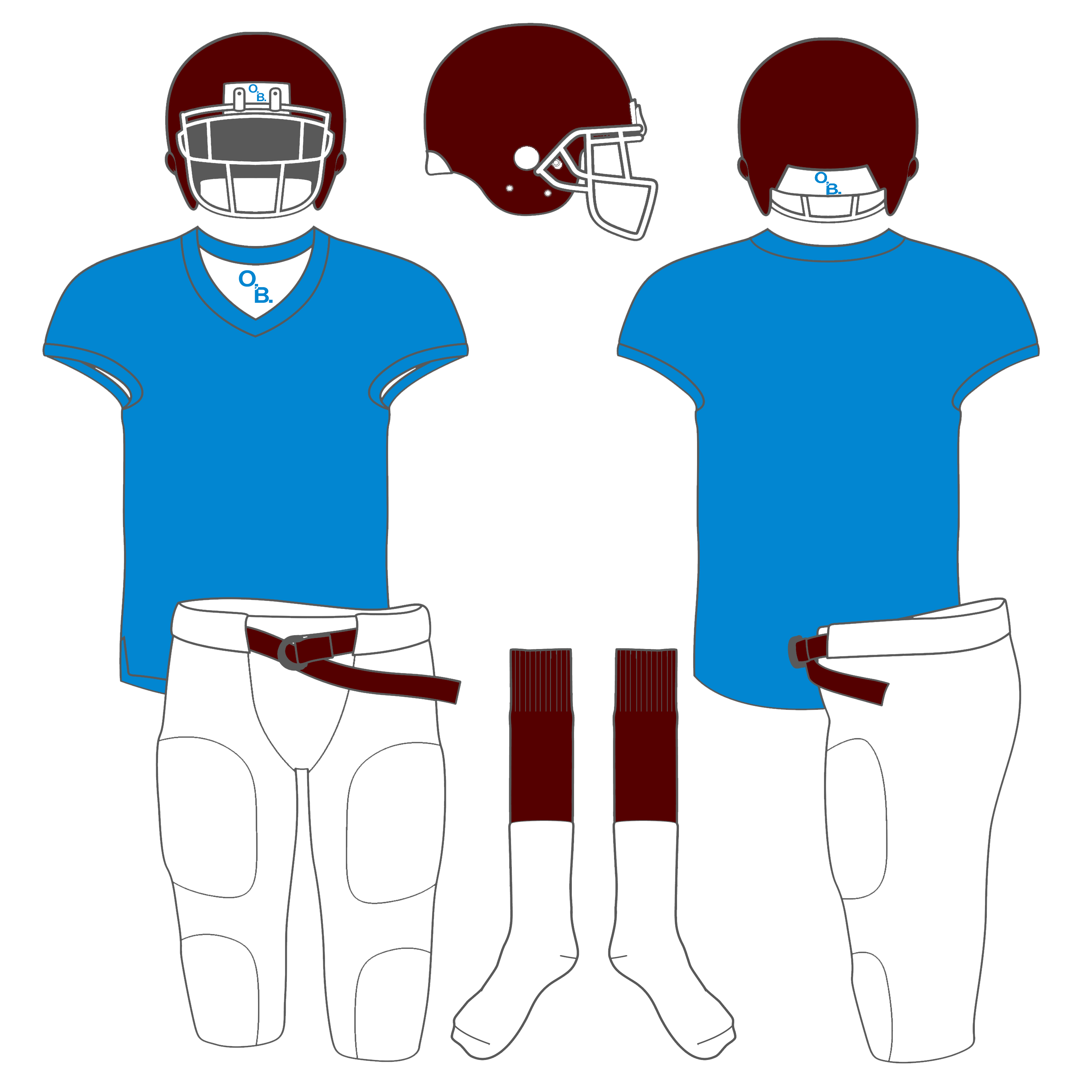 Football Uniform Template Vector At GetDrawings Free Download