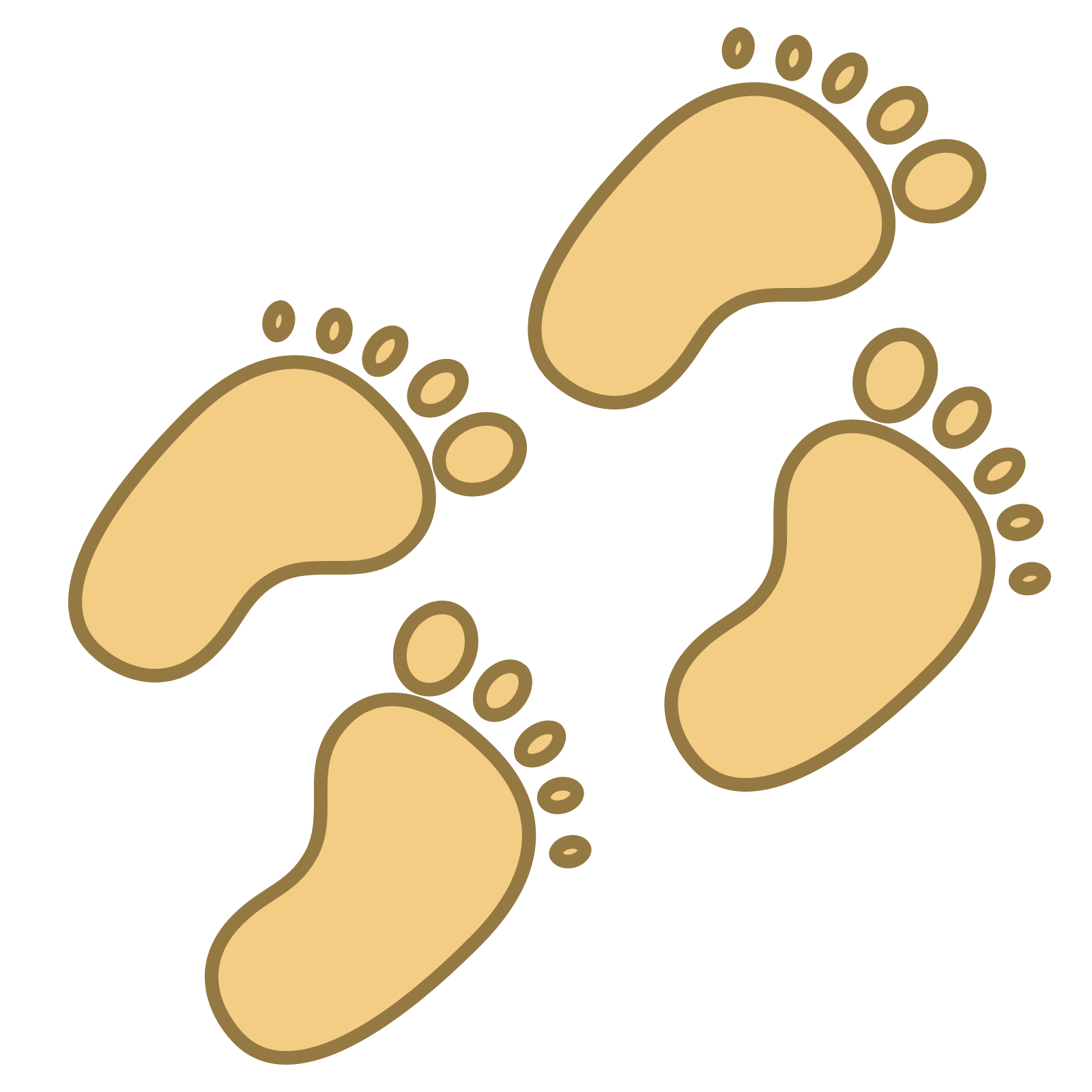 Footprint Vector Free Download at GetDrawings | Free download