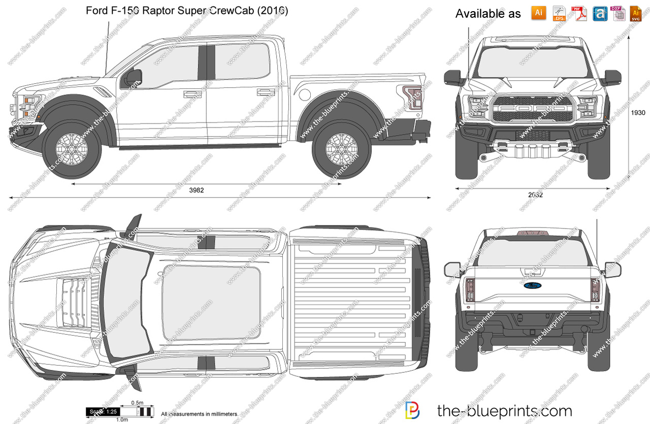 Ford f 150 чертежи