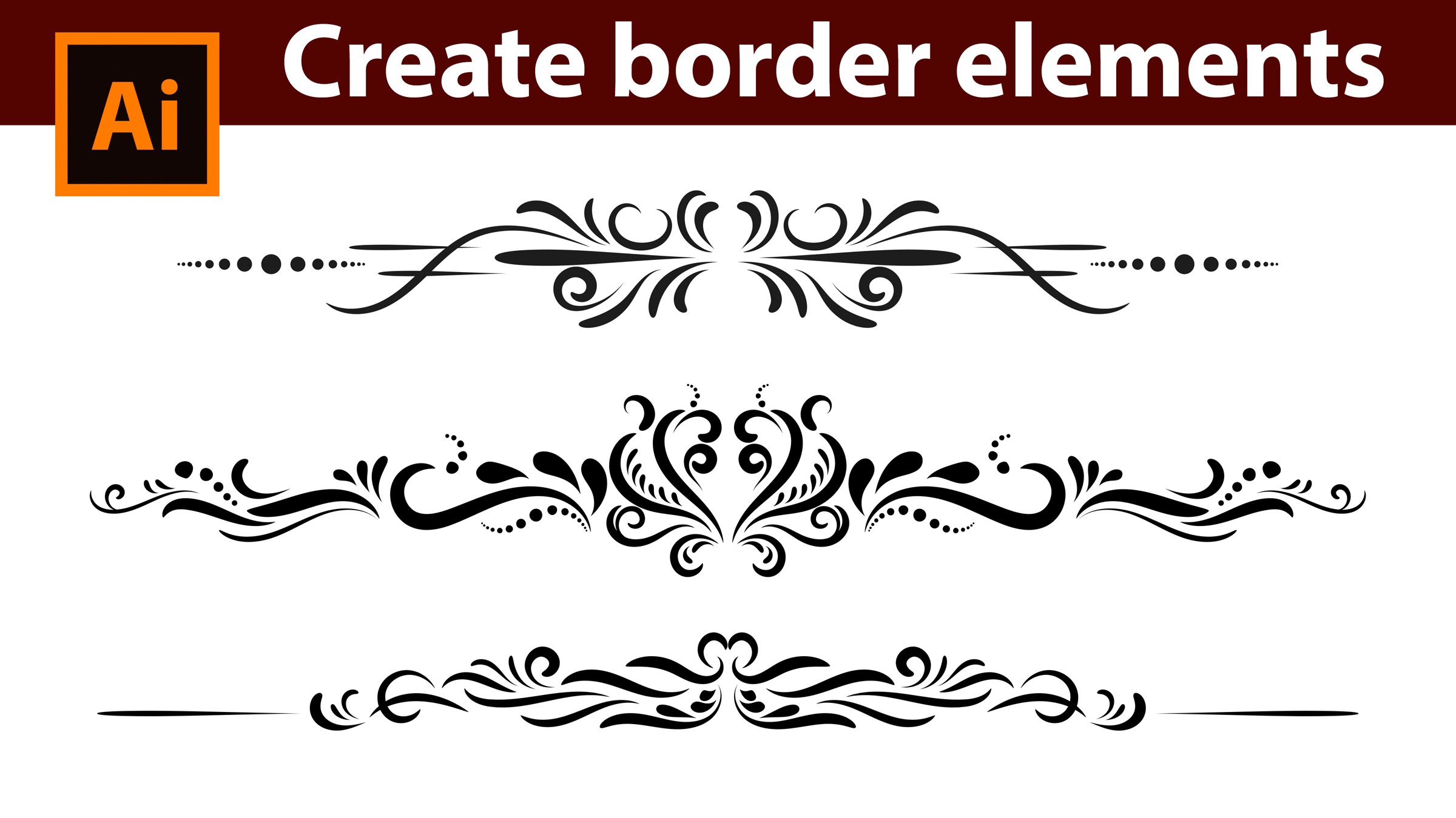 illustrator decorative borders download