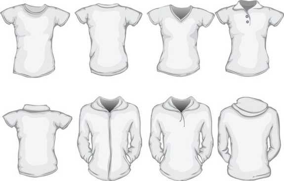 Free Vector Clothing Templates at GetDrawings | Free download
