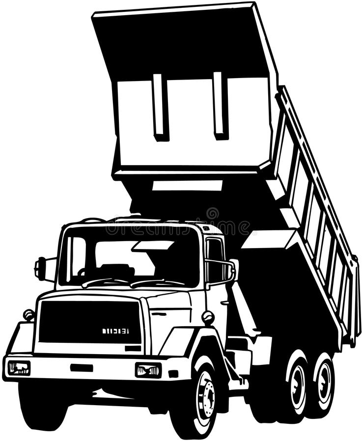 Garbage Truck Vector at GetDrawings Free download