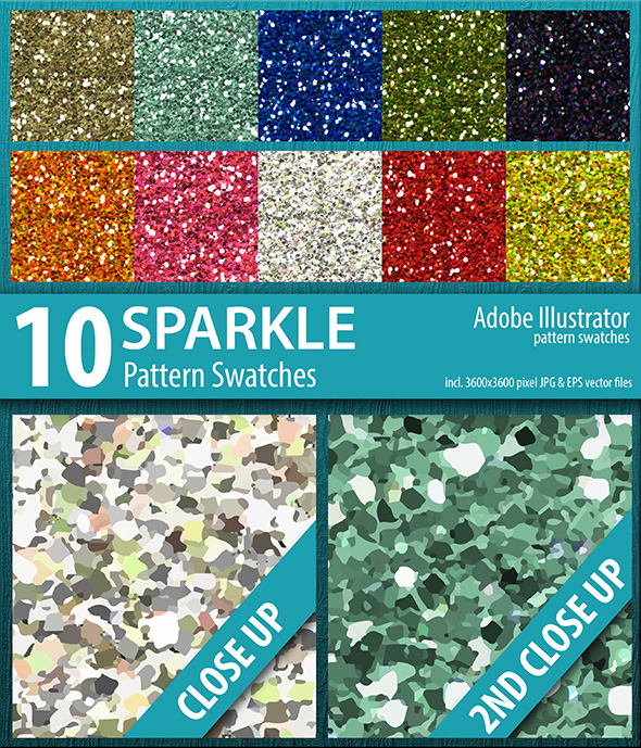 glitter pattern illustrator free download