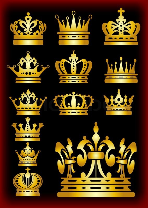 Gold Crown Vector at GetDrawings | Free download