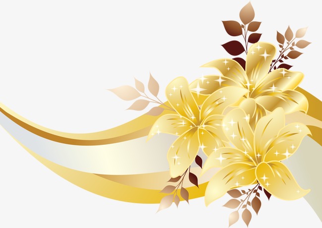 Download Yellow Flowers Vector Png | PNG & GIF BASE