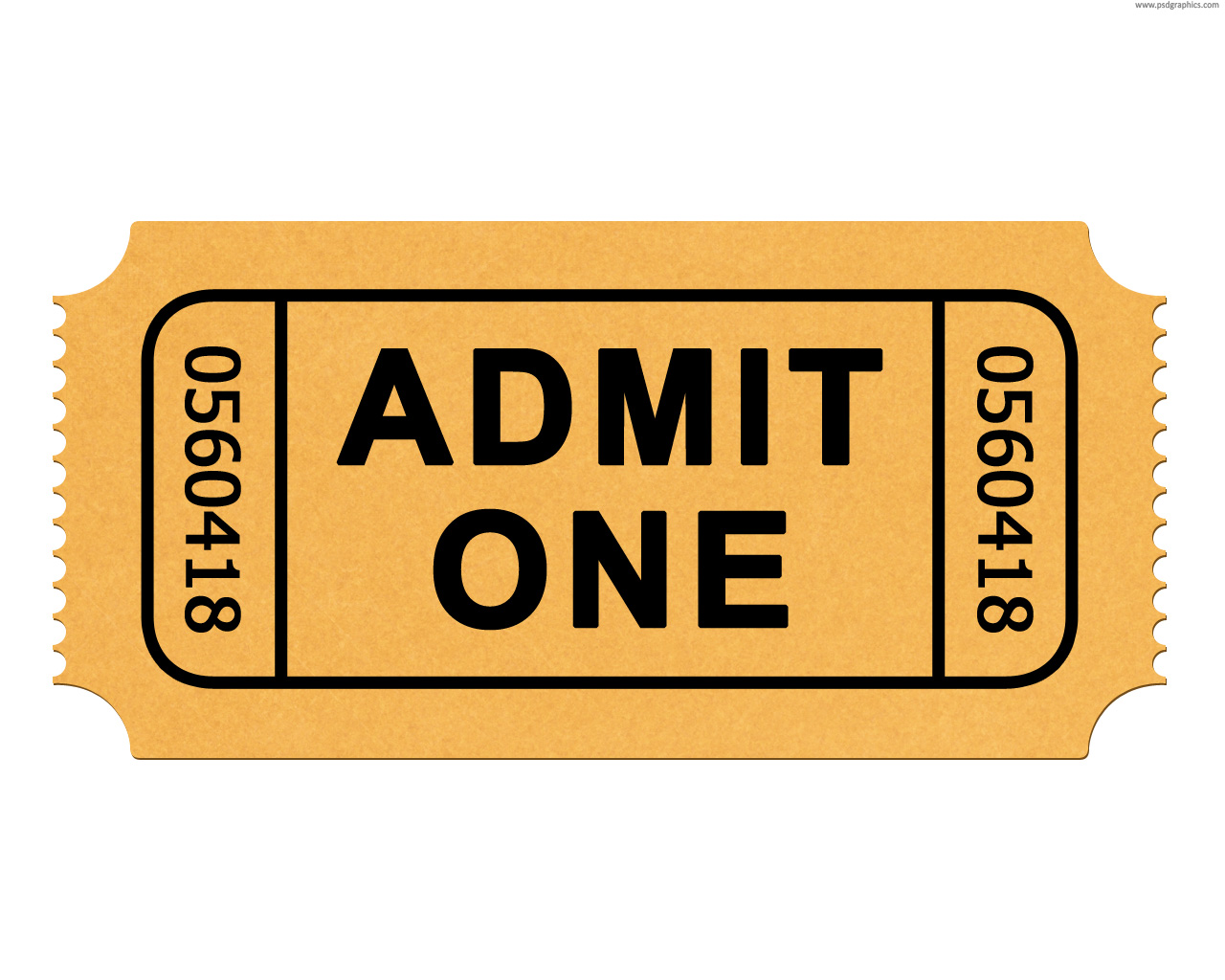Admission Tickets Template - Free Printable Event Ticket Template To Custom...