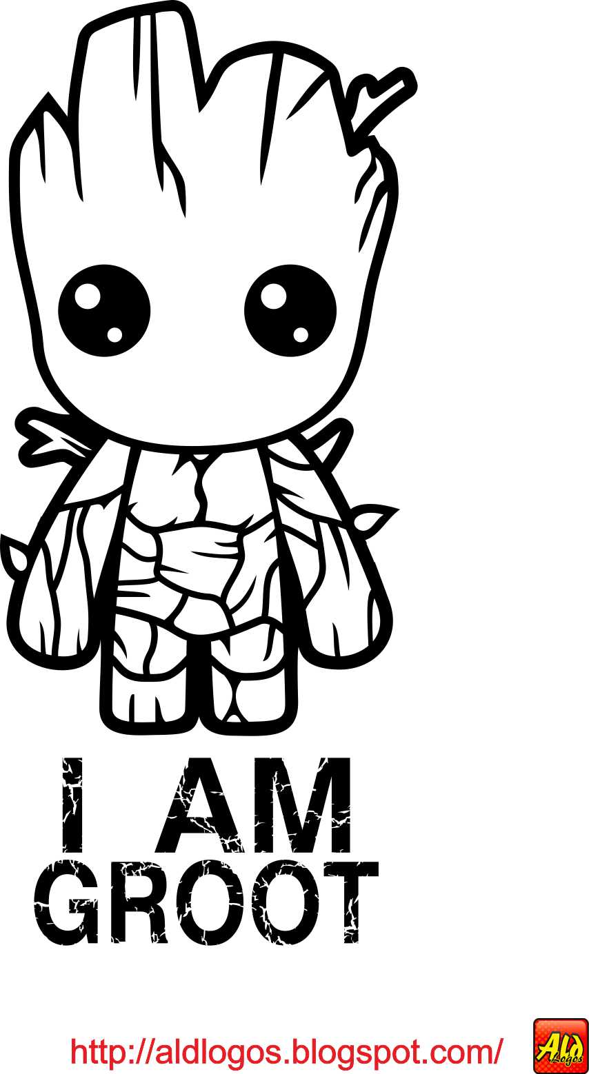 Groot Vector At Getdrawings Free Download