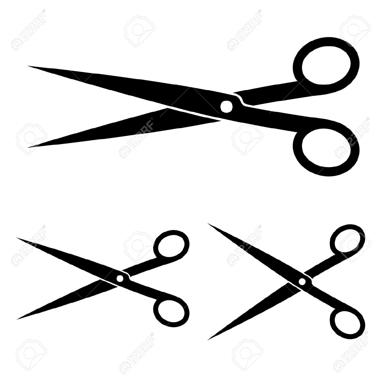 Hair Shears Vector At Getdrawings Free Download