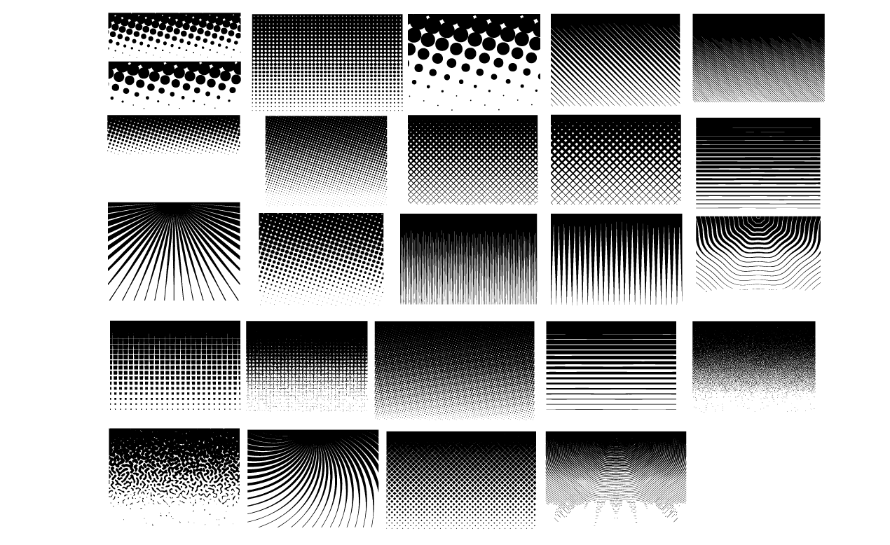 halftone gradient illustrator download