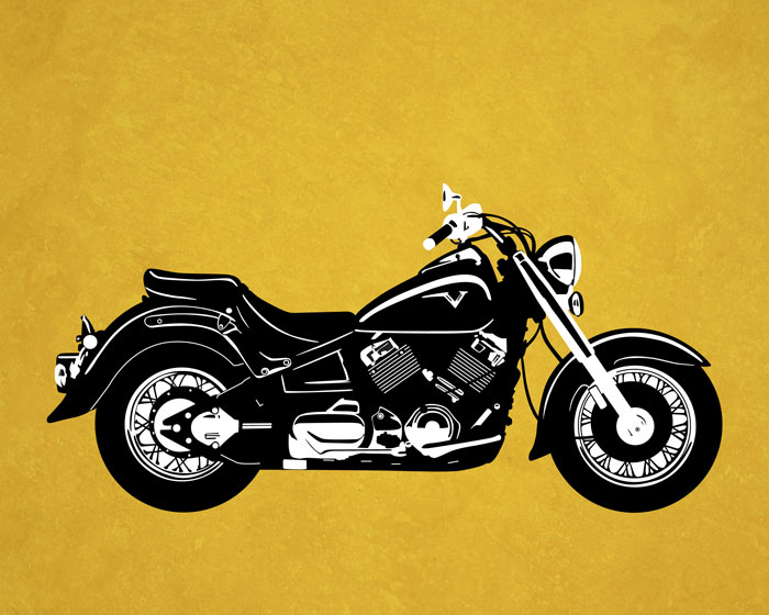 Harley Davidson Motorcycle Vector At GetDrawings | Free Download