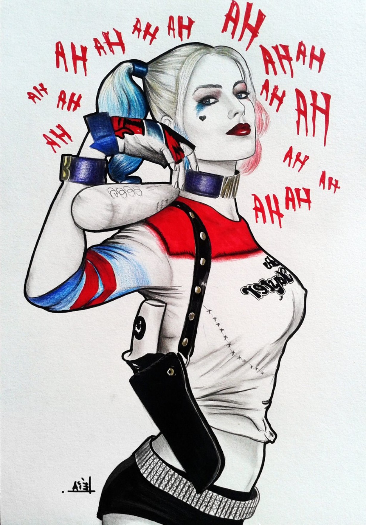 Harley Quinn Vector At Getdrawings Free Download