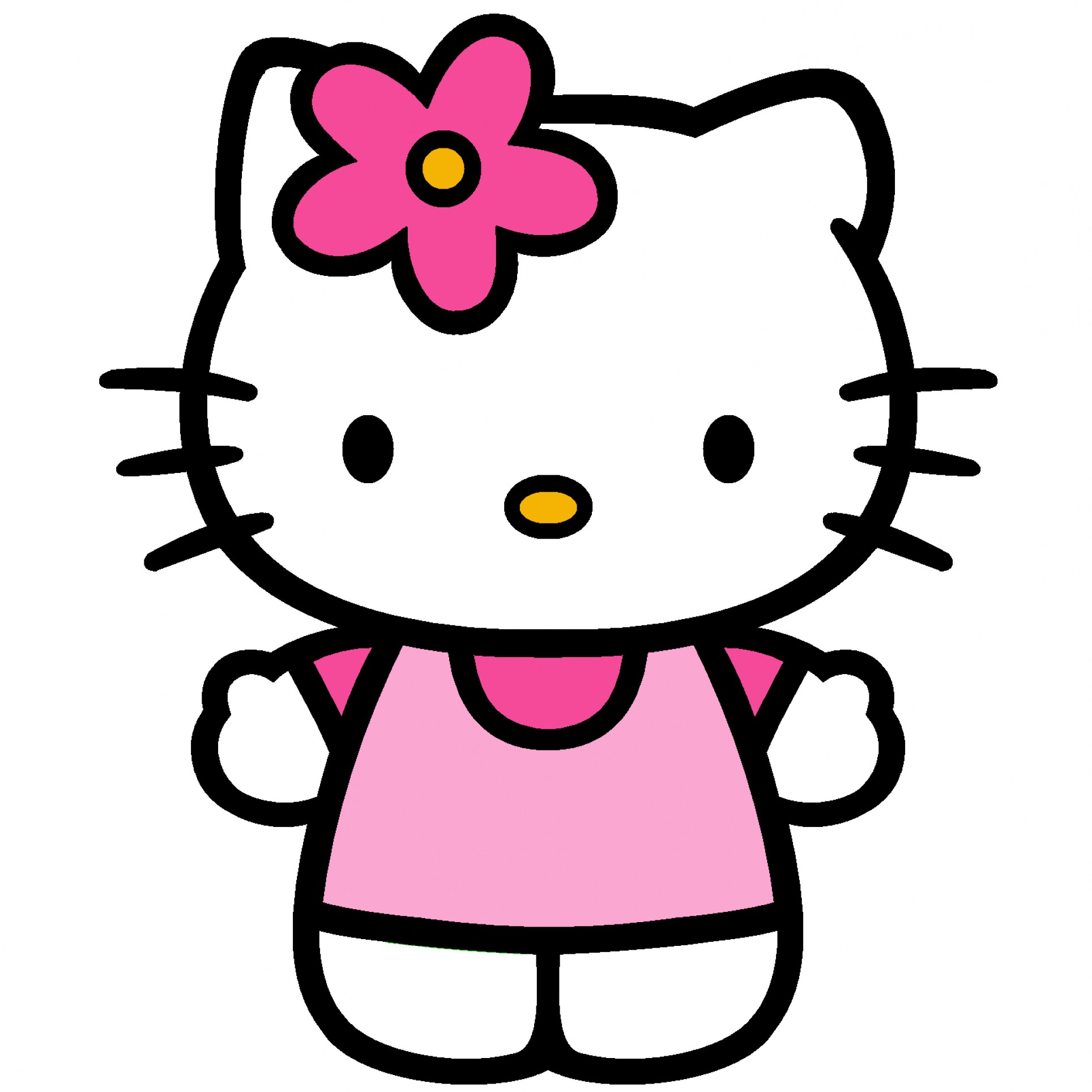 Hello Kitty Vector at GetDrawings | Free download