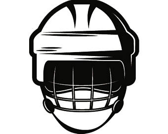 Hockey Helmet Vector At Getdrawings 