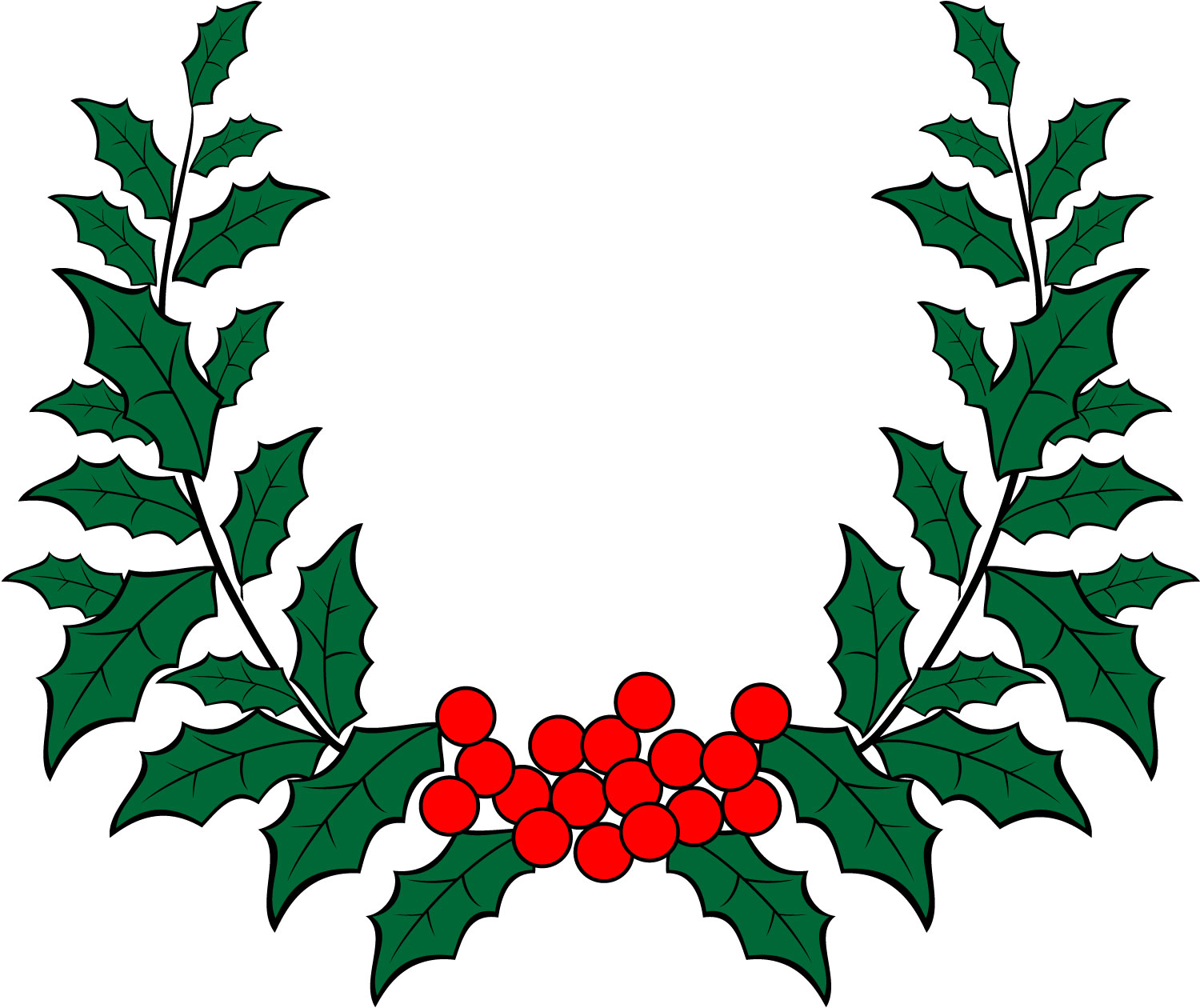 Holly Border Vector At Getdrawings Free Download - vrogue.co