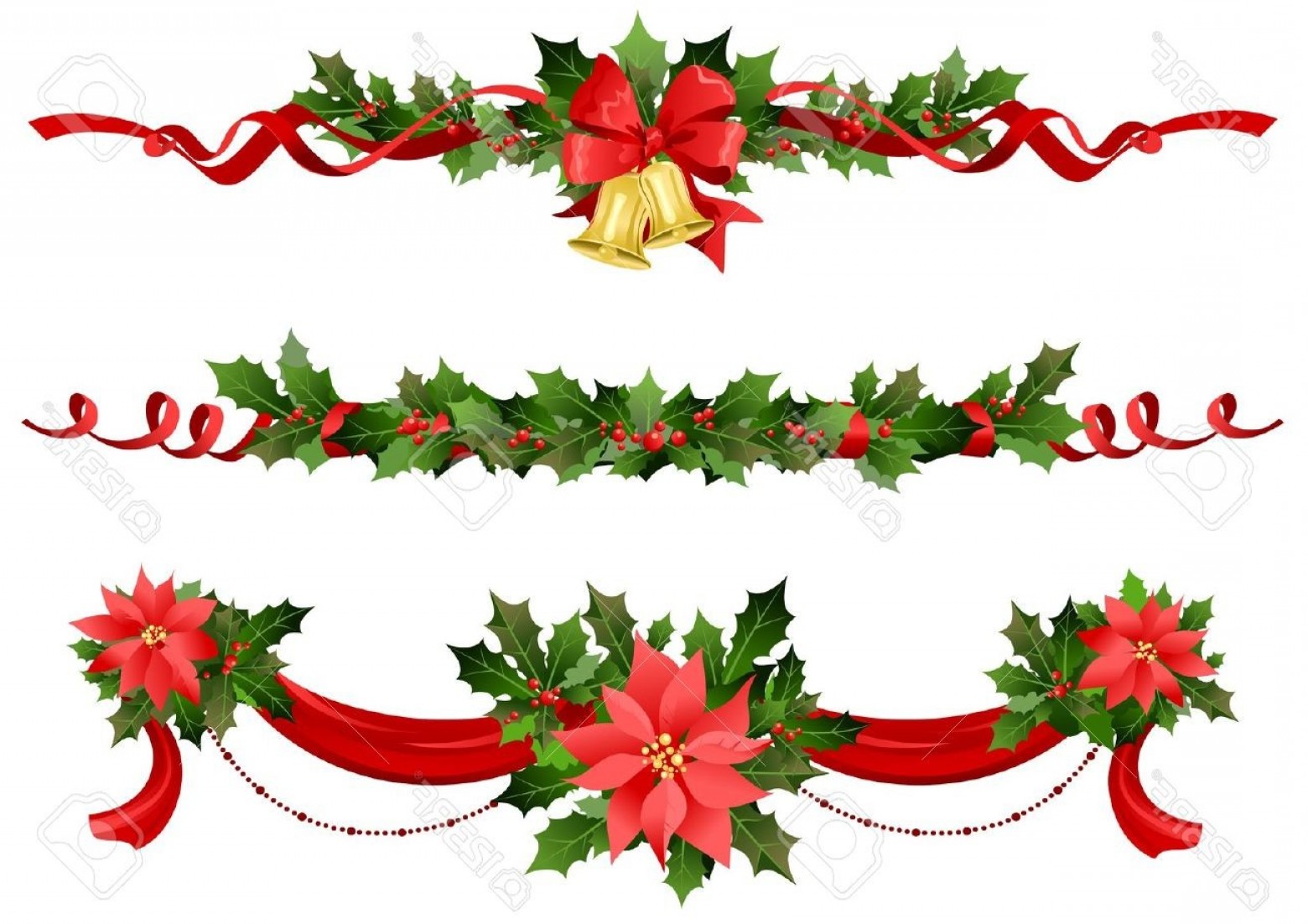 Svg Clipart Christmas Holly Border Cutting Machine Ar - vrogue.co