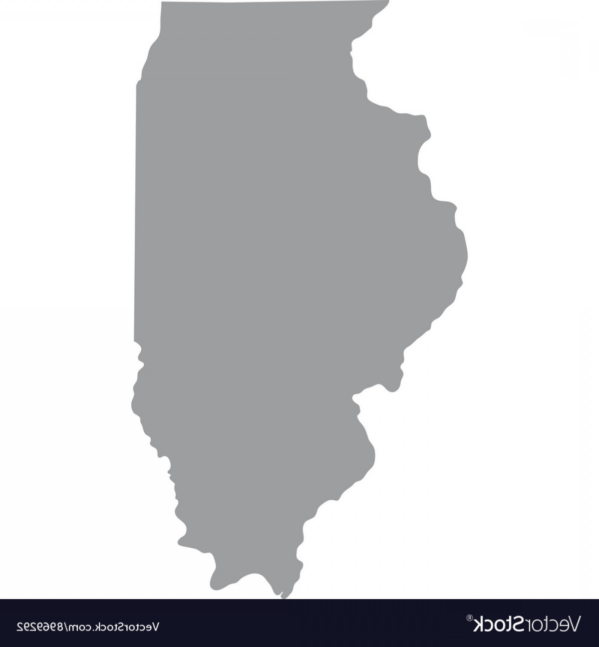 Illinois Outline Vector At Getdrawings Free Download