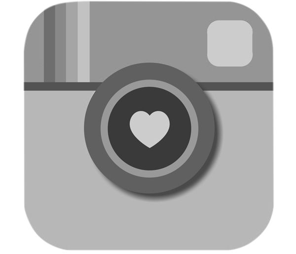 vector instagram logo white
