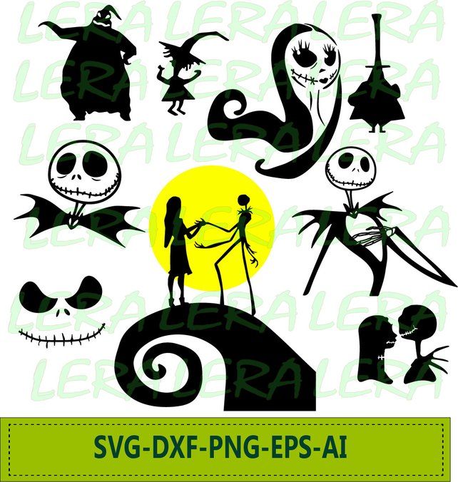 Download Jack Skellington Vector Art at GetDrawings | Free download