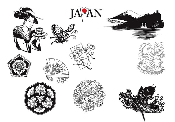 Japanese Vector Art at GetDrawings | Free download