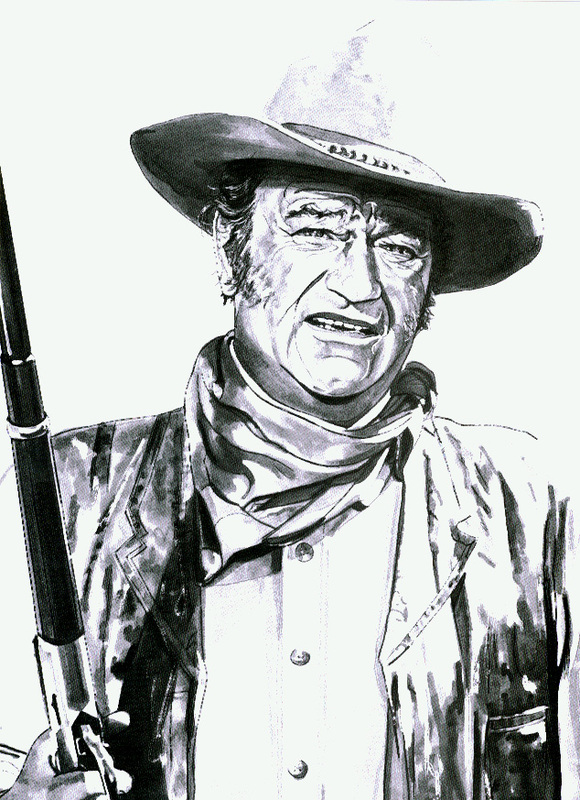 John Wayne Vector at GetDrawings | Free download