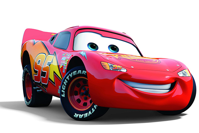 car cartoon lightning mcqueen