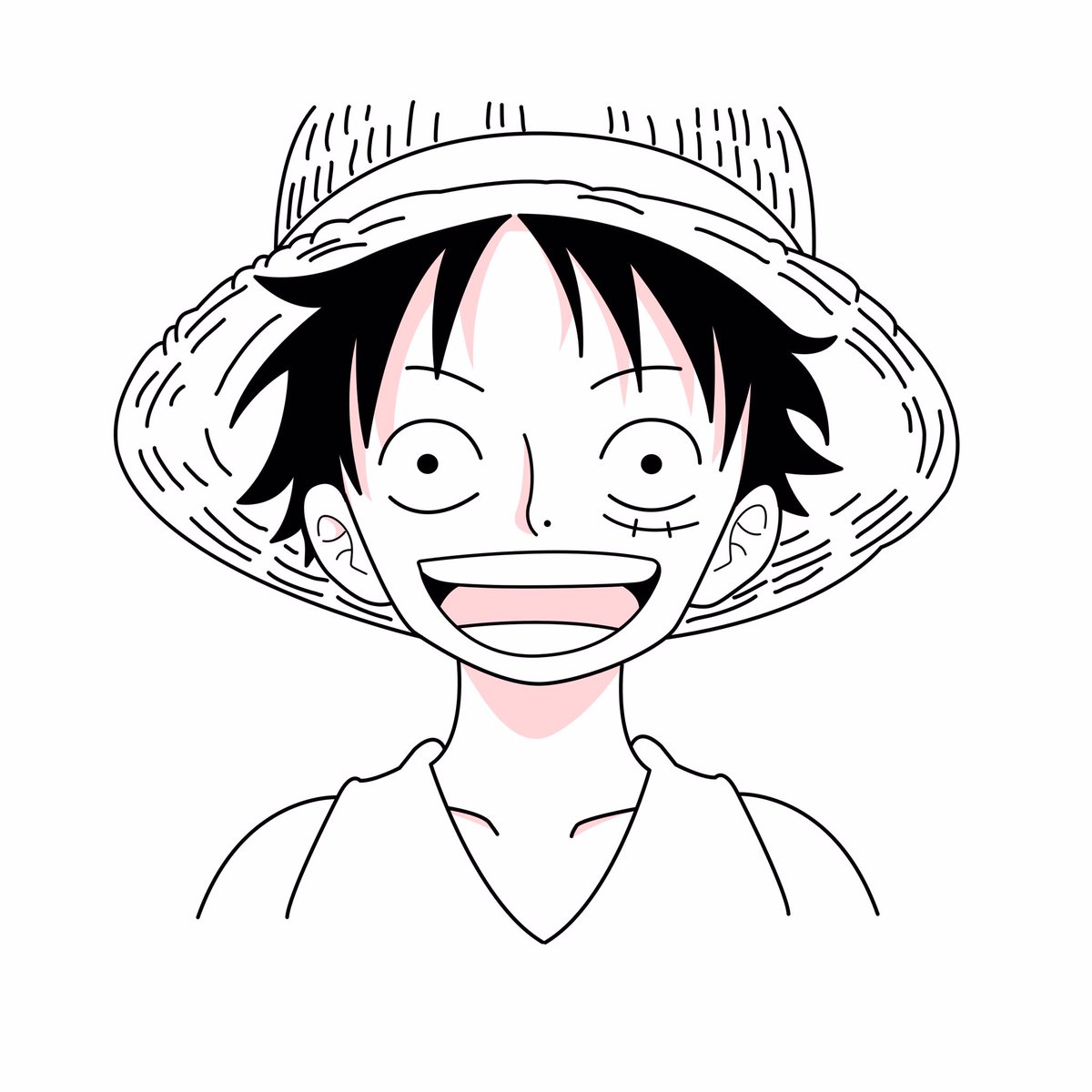 Luffy Vector at GetDrawings | Free download