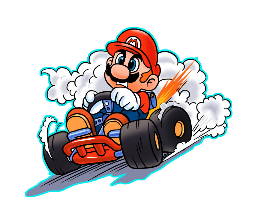 Mario Kart Vector at GetDrawings | Free download