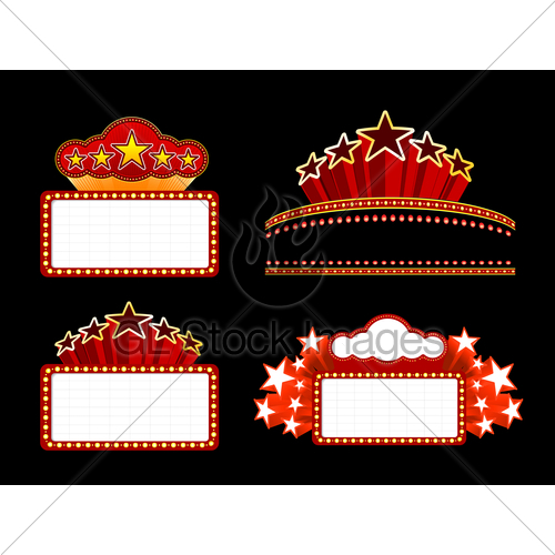 Marquee Sign Vector At Getdrawings Free Download