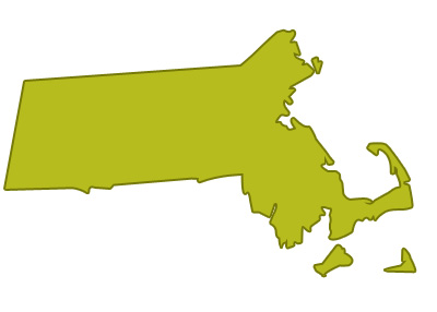 Massachusetts Outline Vector At Getdrawings 