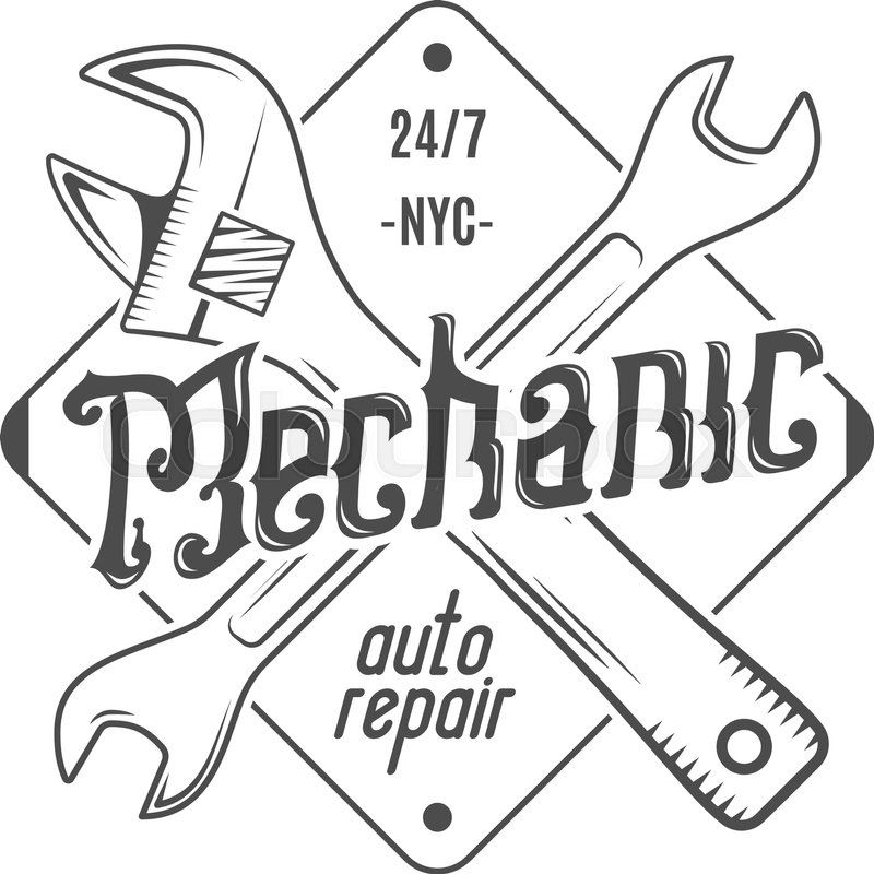 Mechanic Logo Vector At Getdrawings Free Download