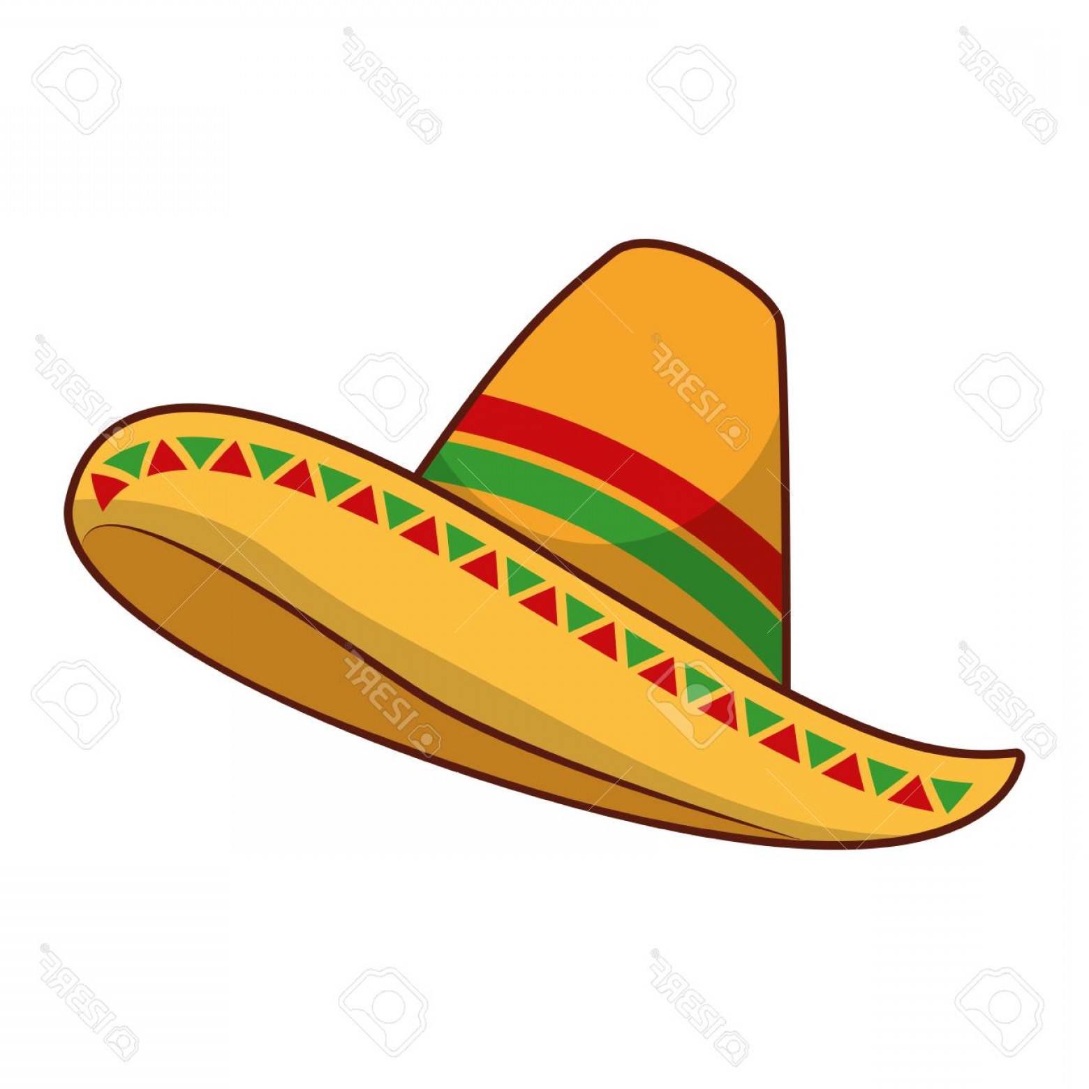 Mexican Hat Vector at GetDrawings Free download