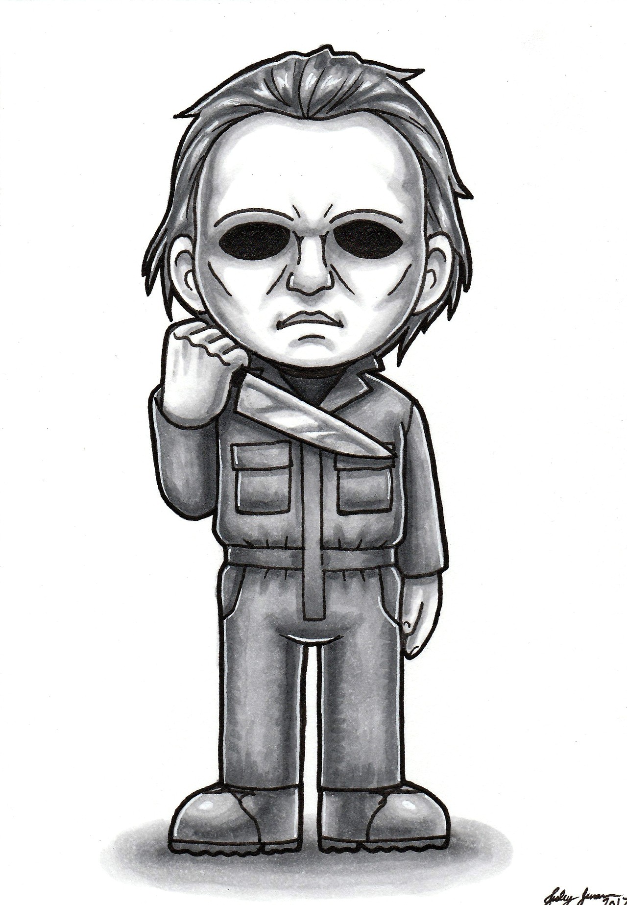 Michael Myers Vector at GetDrawings | Free download