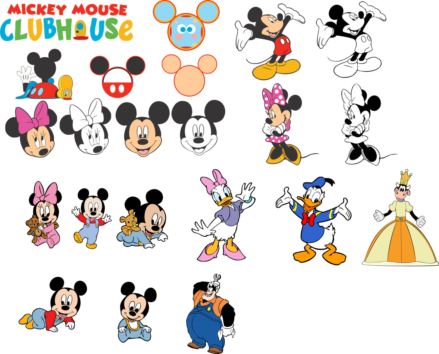 Mickey Mouse Clubhouse Vector at GetDrawings | Free download