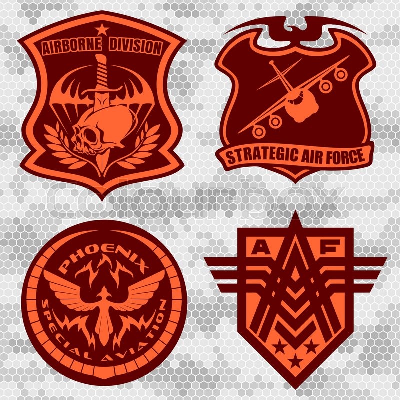 Military Patch Vector at GetDrawings | Free download