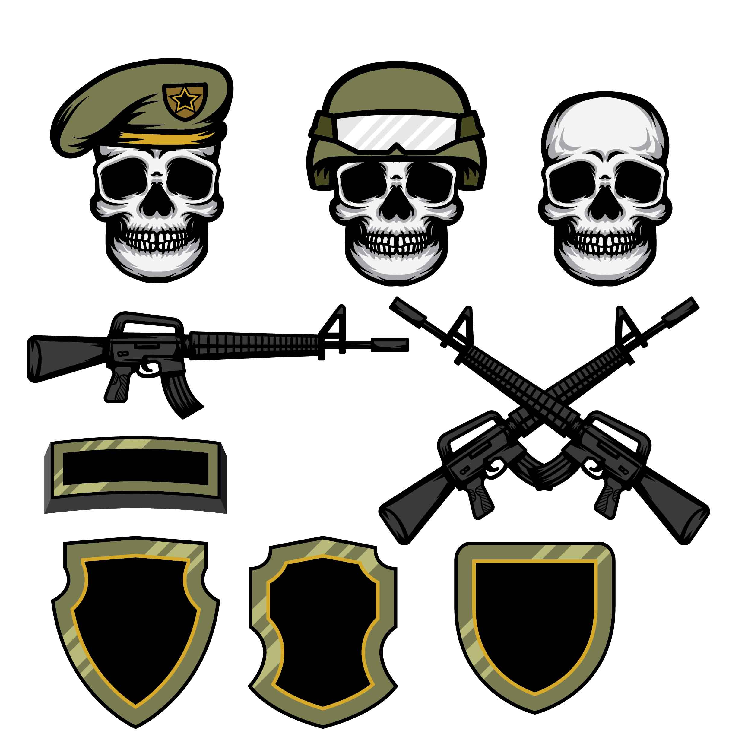 Military Patch Vector at GetDrawings | Free download