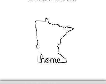 Minnesota Outline Vector at GetDrawings | Free download