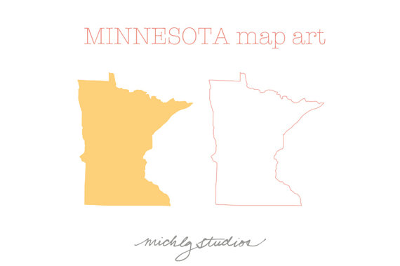 Minnesota Outline Vector At GetDrawings Free Download