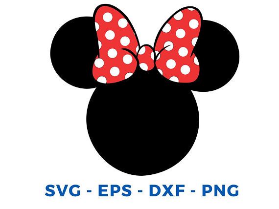 Minnie Bow Vector at GetDrawings | Free download