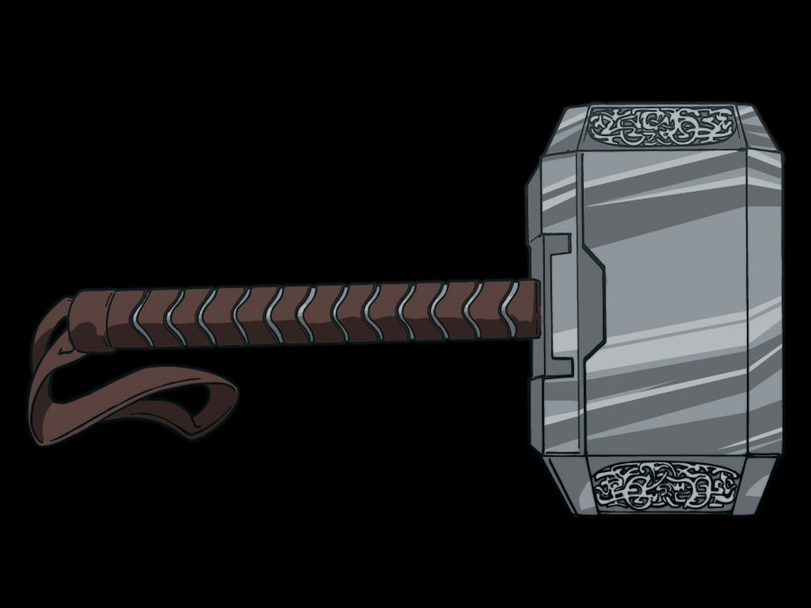 Mjolnir Vector at GetDrawings | Free download