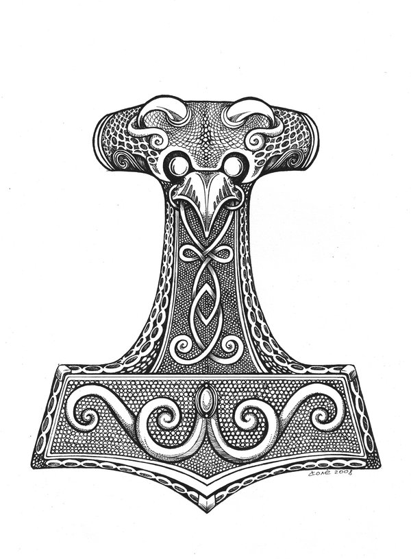 Mjolnir Vector at GetDrawings Free download