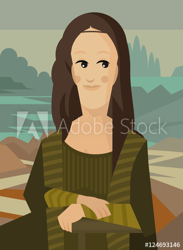 Mona Lisa Vector at GetDrawings | Free download