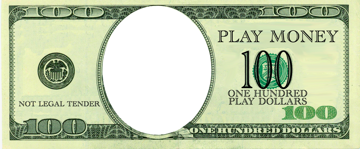 100 dollar monopoly money