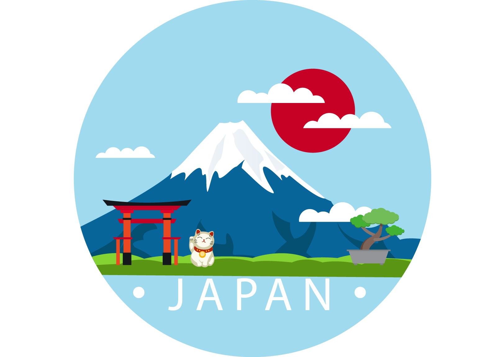 Mount Fuji Vector at GetDrawings | Free download