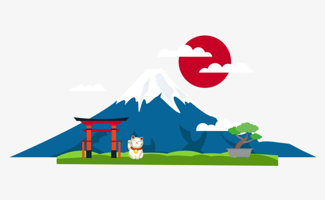 Mount Fuji Vector at GetDrawings | Free download