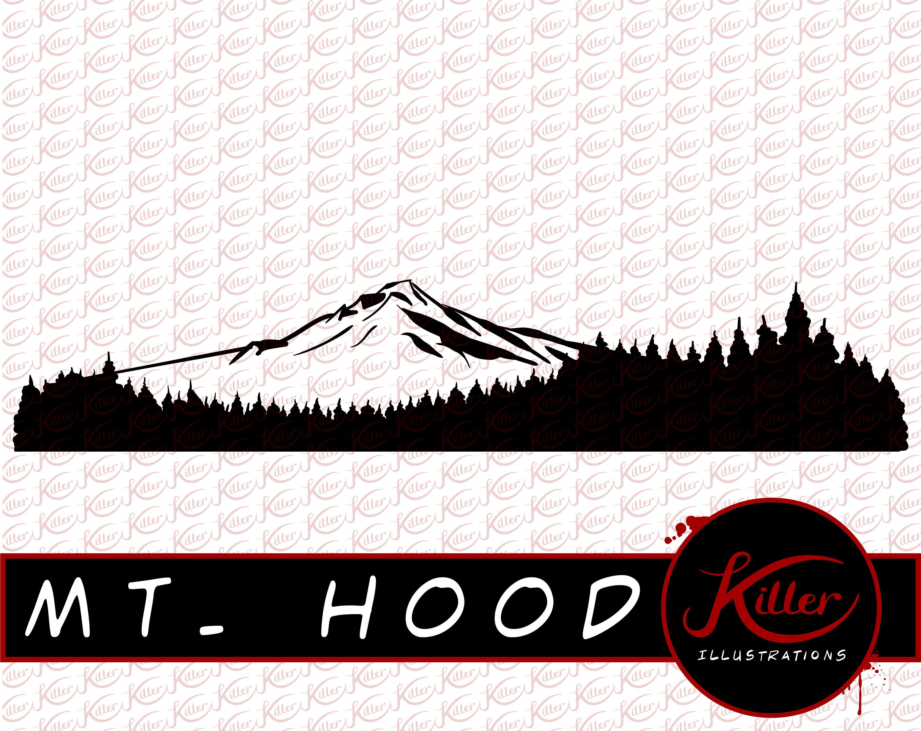 Mt Hood Vector At Getdrawings Free Download