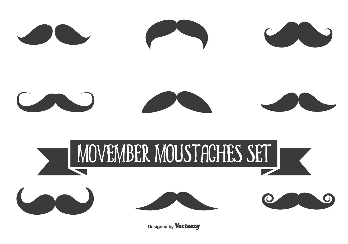 Mustache Vector Image at GetDrawings | Free download