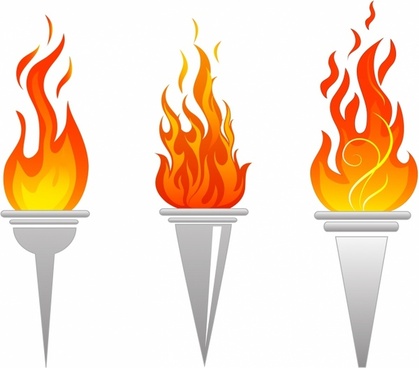 Olympic Torch Vector At GetDrawings | Free Download