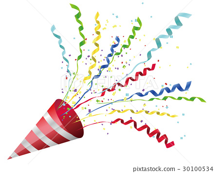 Party Popper Vector at GetDrawings | Free download