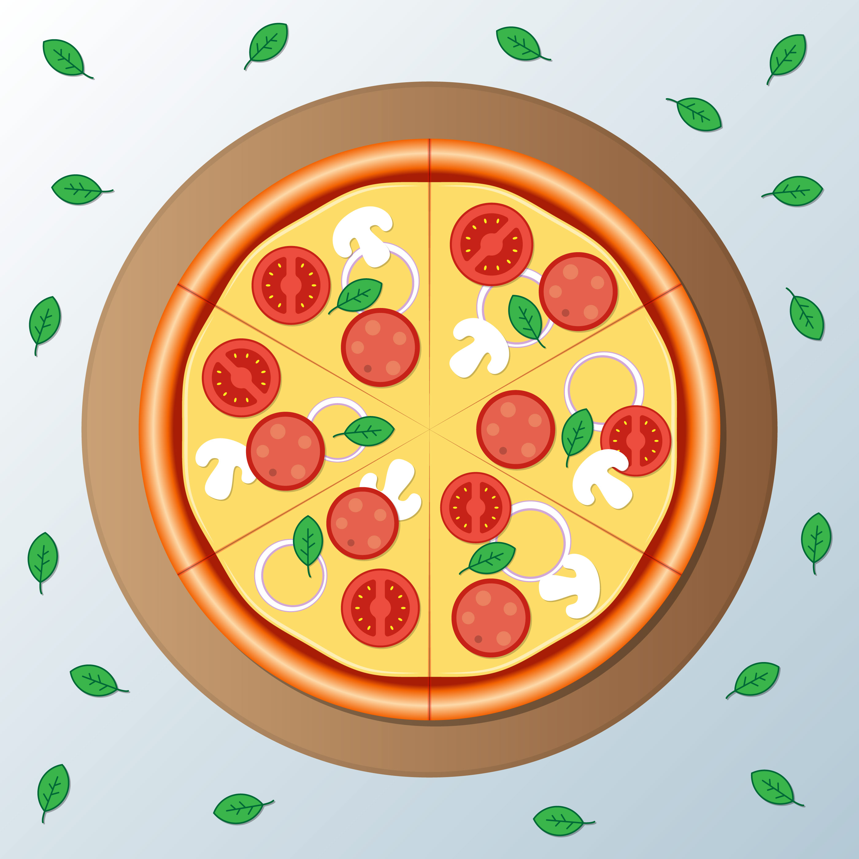 Pepperoni Vector at GetDrawings Free download