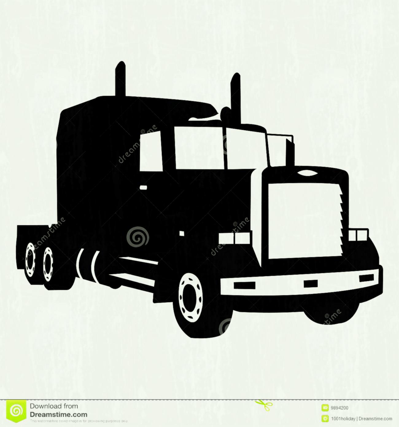 Peterbilt Truck Vector at GetDrawings Free download